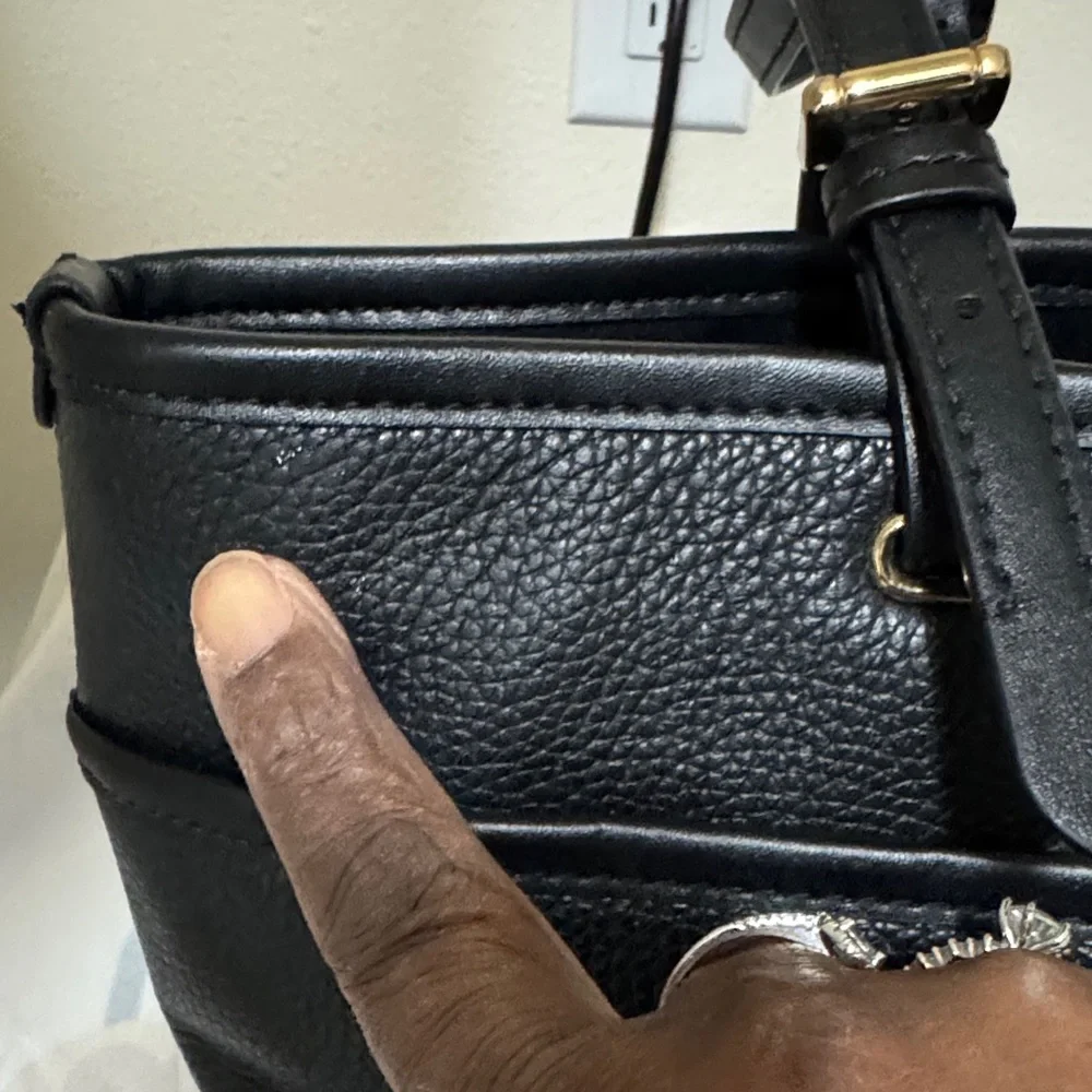 Michael Kors pebbled leather